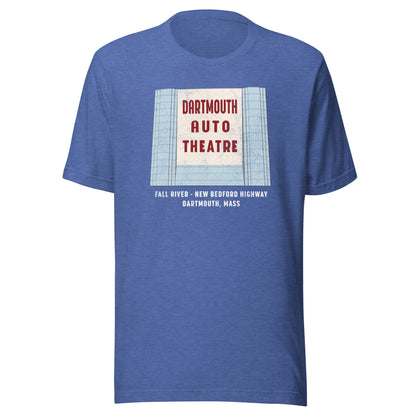 Dartmouth Auto Theatre Retro Drive-In T-Shirt - Dartmouth, MA