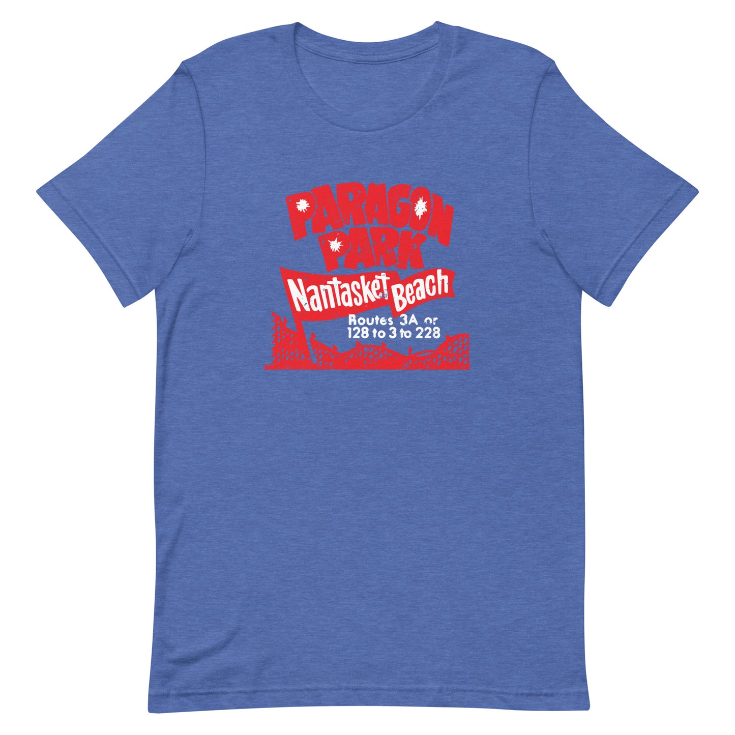 Paragon Park Retro Amusement Park T Shirt - Nantasket Beach, Hull, MA