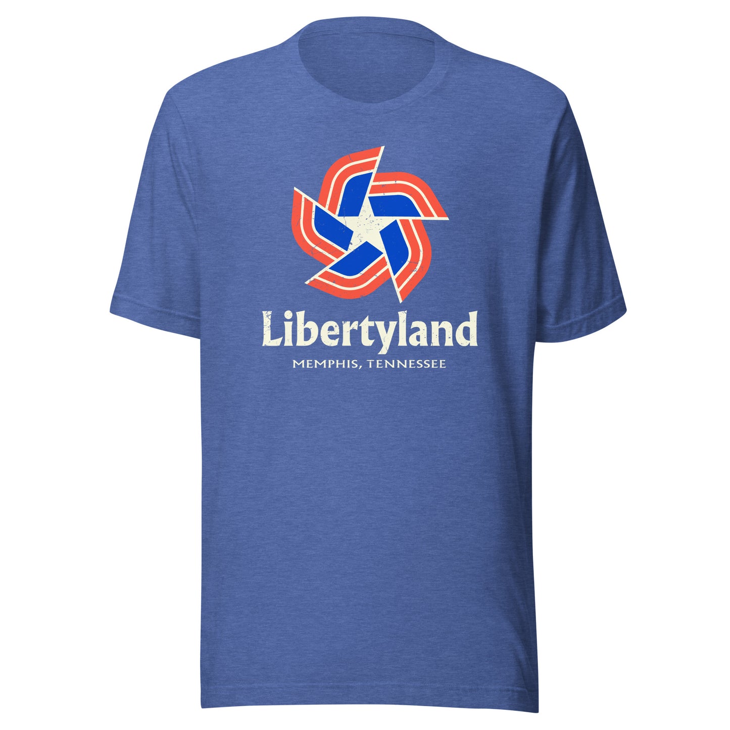 Libertyland T-Shirt - Memphis, TN - Retro 1980s Amusement Park Tee