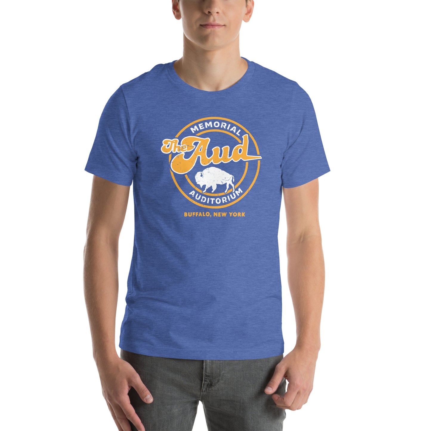 The Aud T-Shirt - Buffalo, NY | Memorial Auditorium Retro Hockey Tee