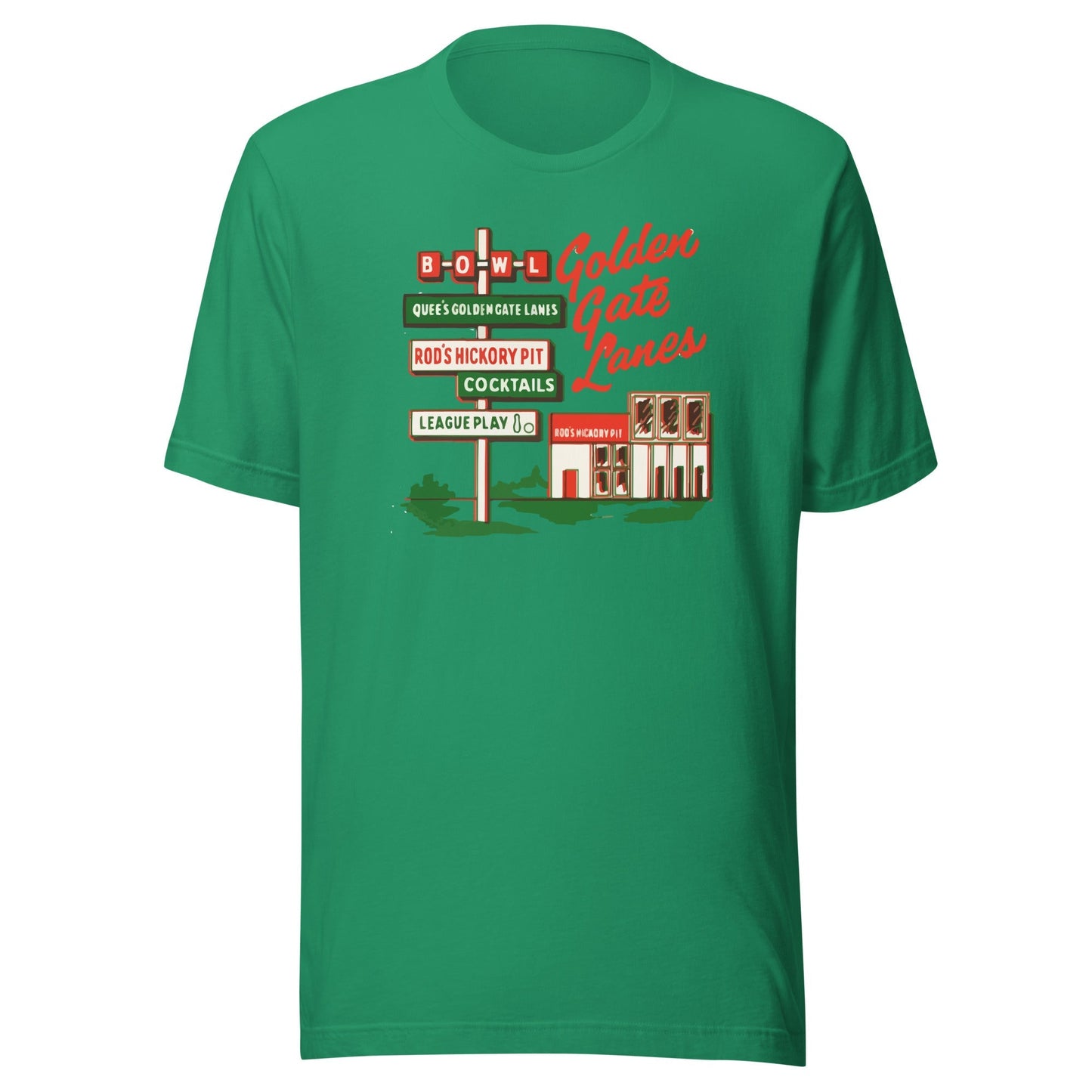 Golden Gate Lanes T-Shirt - San Francisco, CA | Retro Bowling Alley Tee