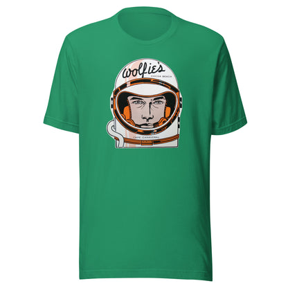 Wolfie's T-Shirt - Cocoa Beach, FL | Retro 60s Apollo/Mercury Astronaut Tee