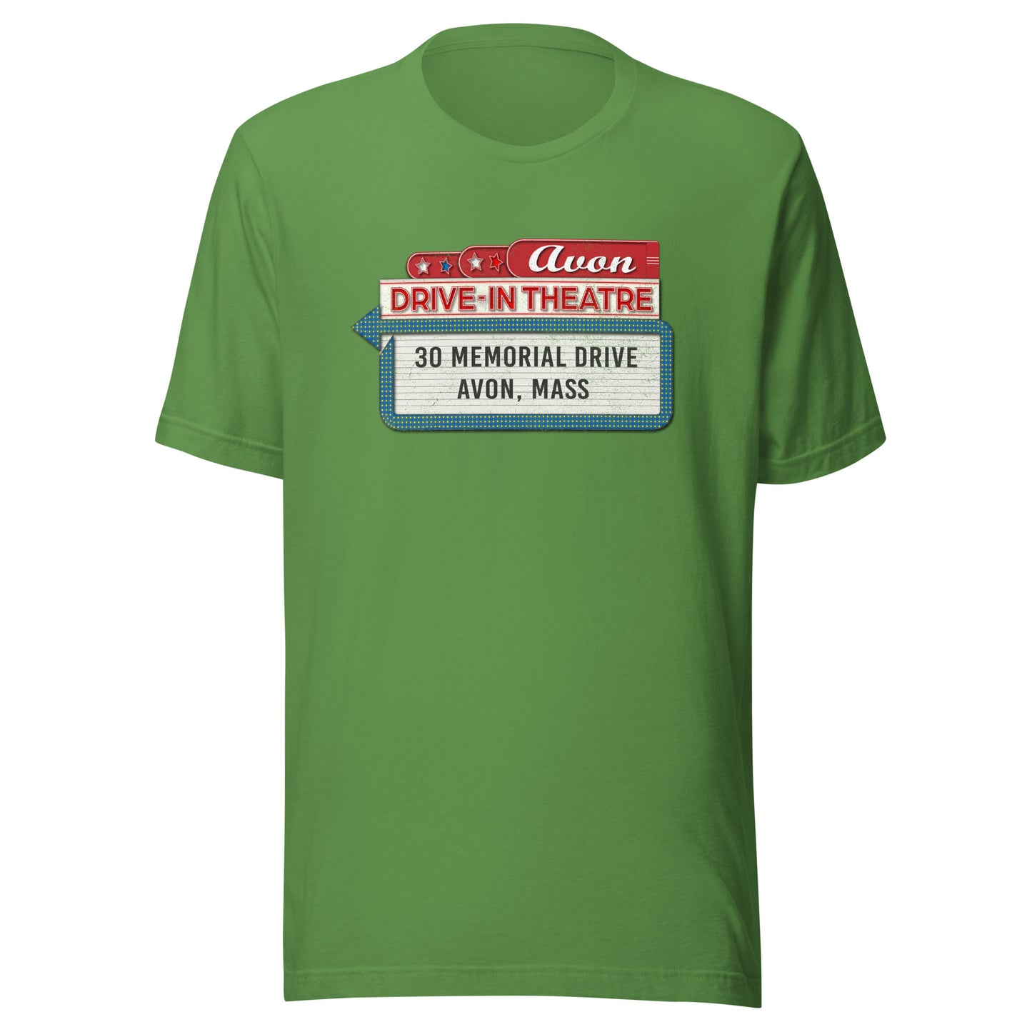 Avon Drive-In Theatre T-Shirt | Retro Massachusetts Drive-In Tee