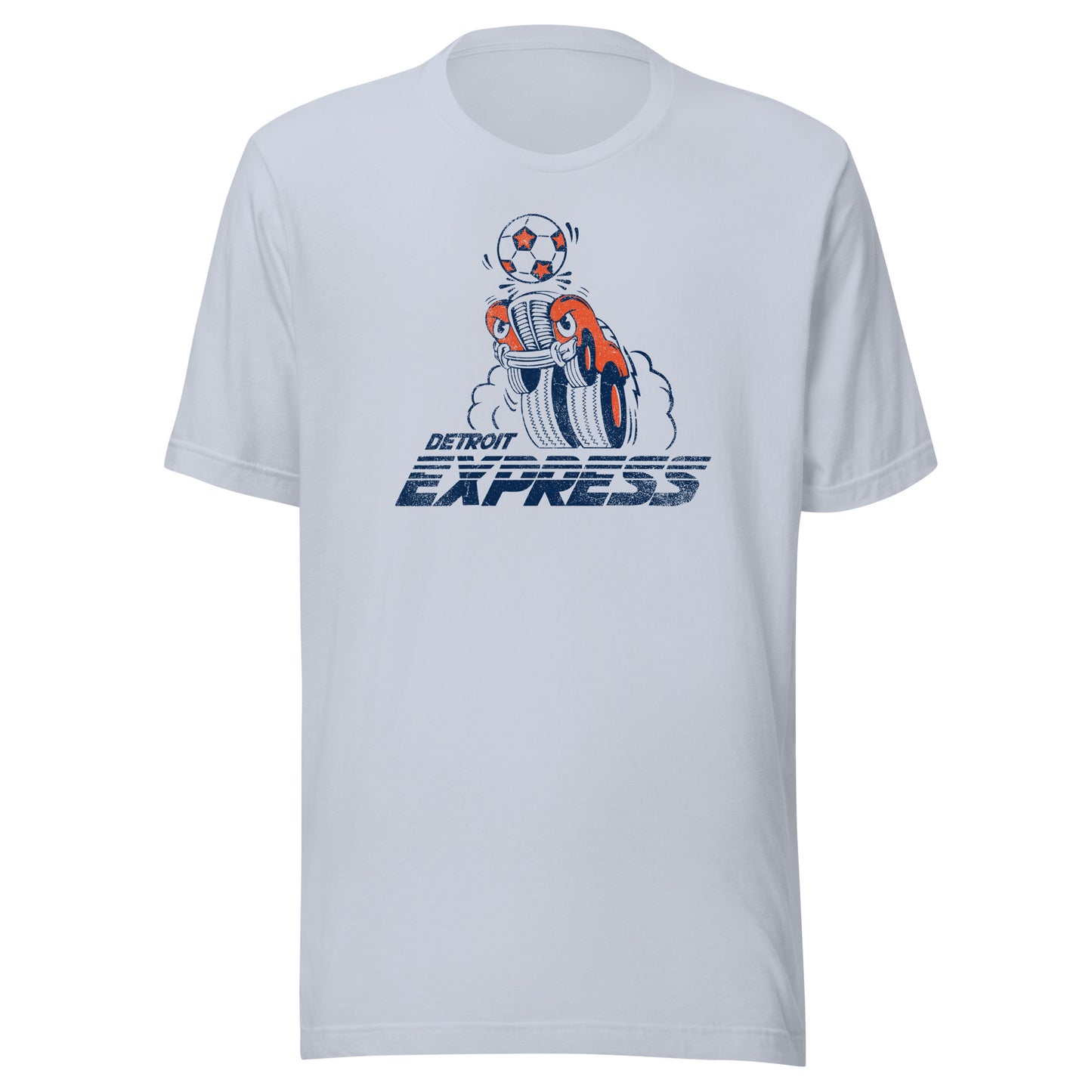 Detroit Express T-Shirt - Funny Retro 70s Pro Soccer Tee