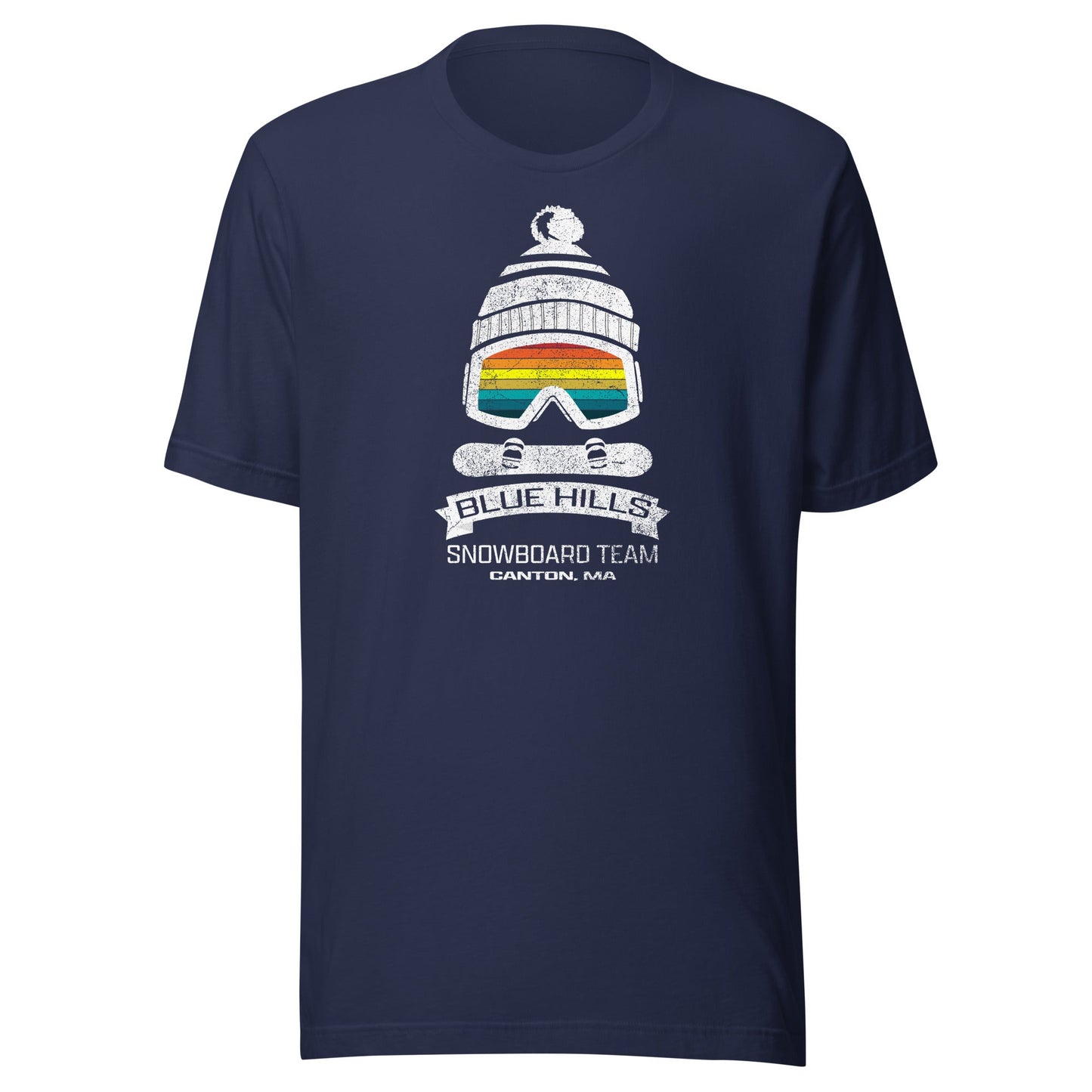 Blue Hills Snowboard Team T Shirt - Canton, MA | Mens & Womens Winter Tee