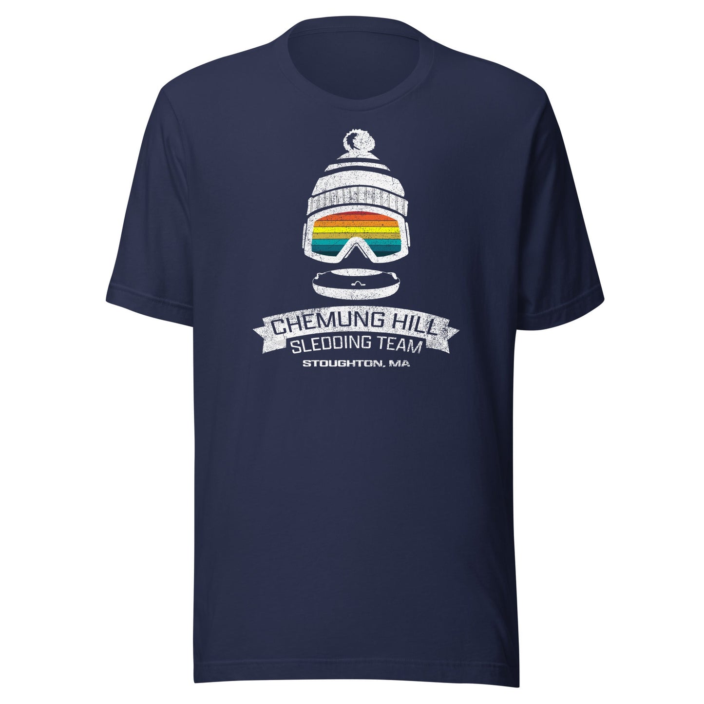 Chemung Hill T Shirt - Stoughton, MA | Sledding Team