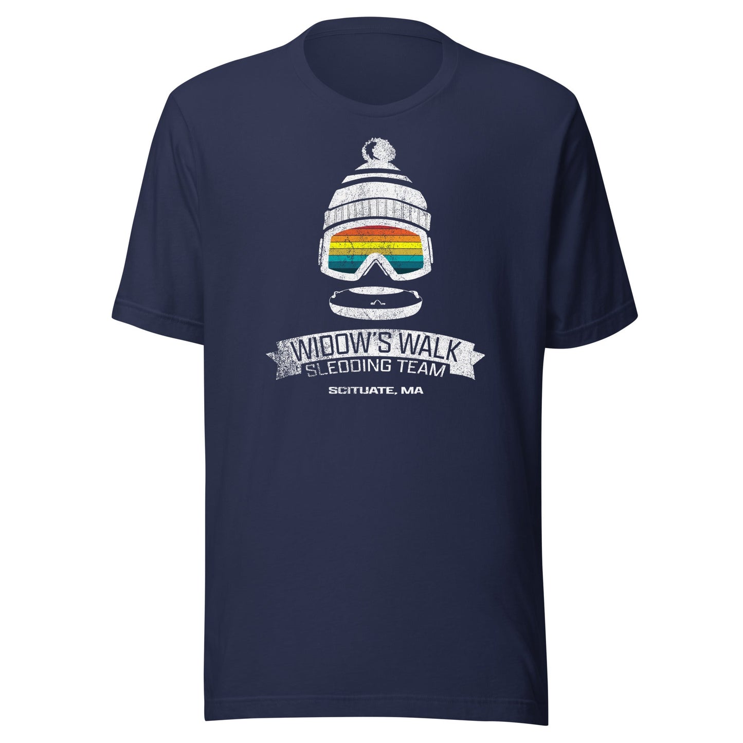 Widow's Walk Sledding T-Shirt - Scituate, MA