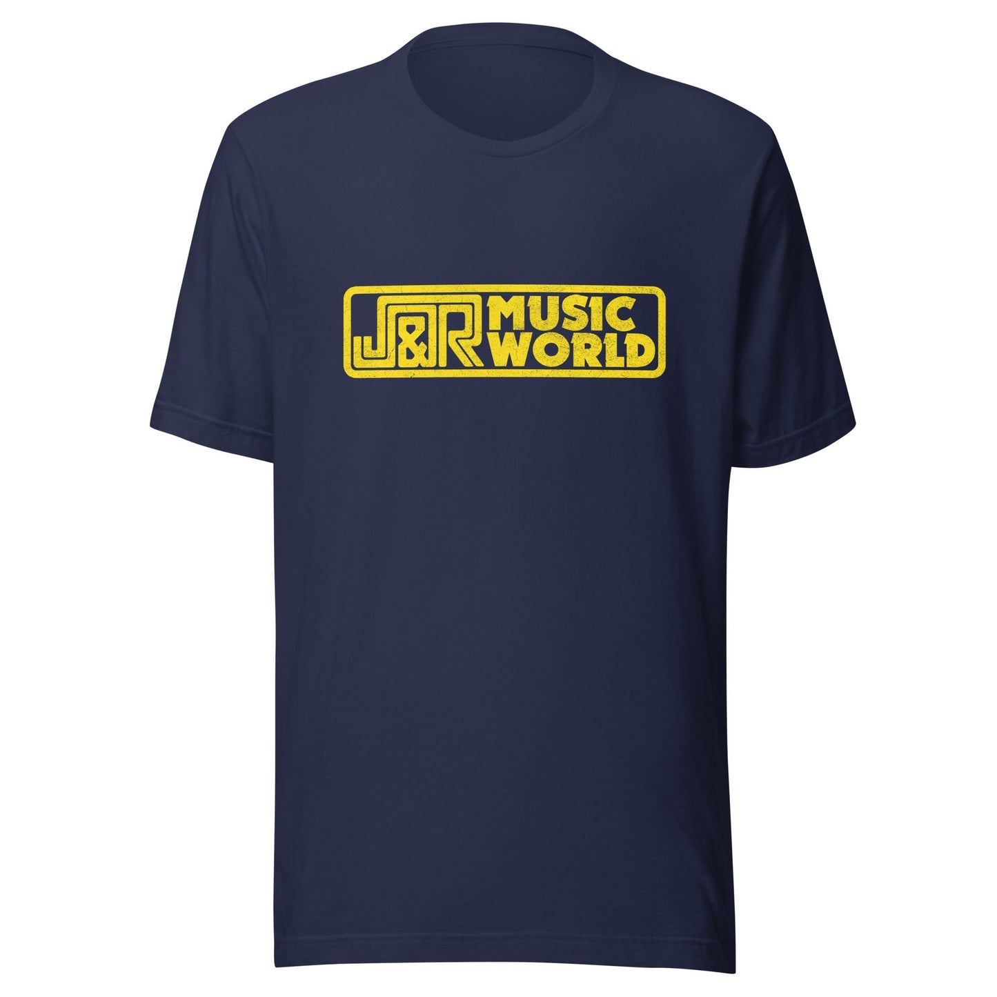 J&R Music World T-Shirt | Old School NYC Record Store Throwback Tee