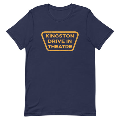 Kingston Drive-In Theatre T-Shirt - Kingston, MA | Retro Movie Theatre Tee