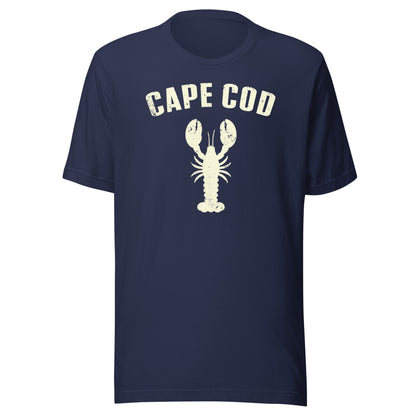 Cape Cod, MA Lobster T-Shirt - Classic Summer Beach Vibe Tee