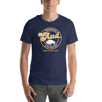 The Aud T-Shirt - Buffalo, NY | Memorial Auditorium Retro Hockey Tee