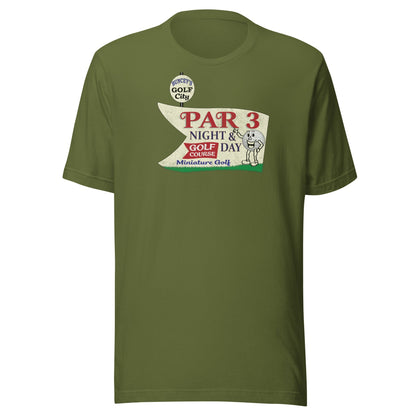 Buncey's Golf City Par 3 T-Shirt - West Bridgewater, MA | Retro Vintage Tee