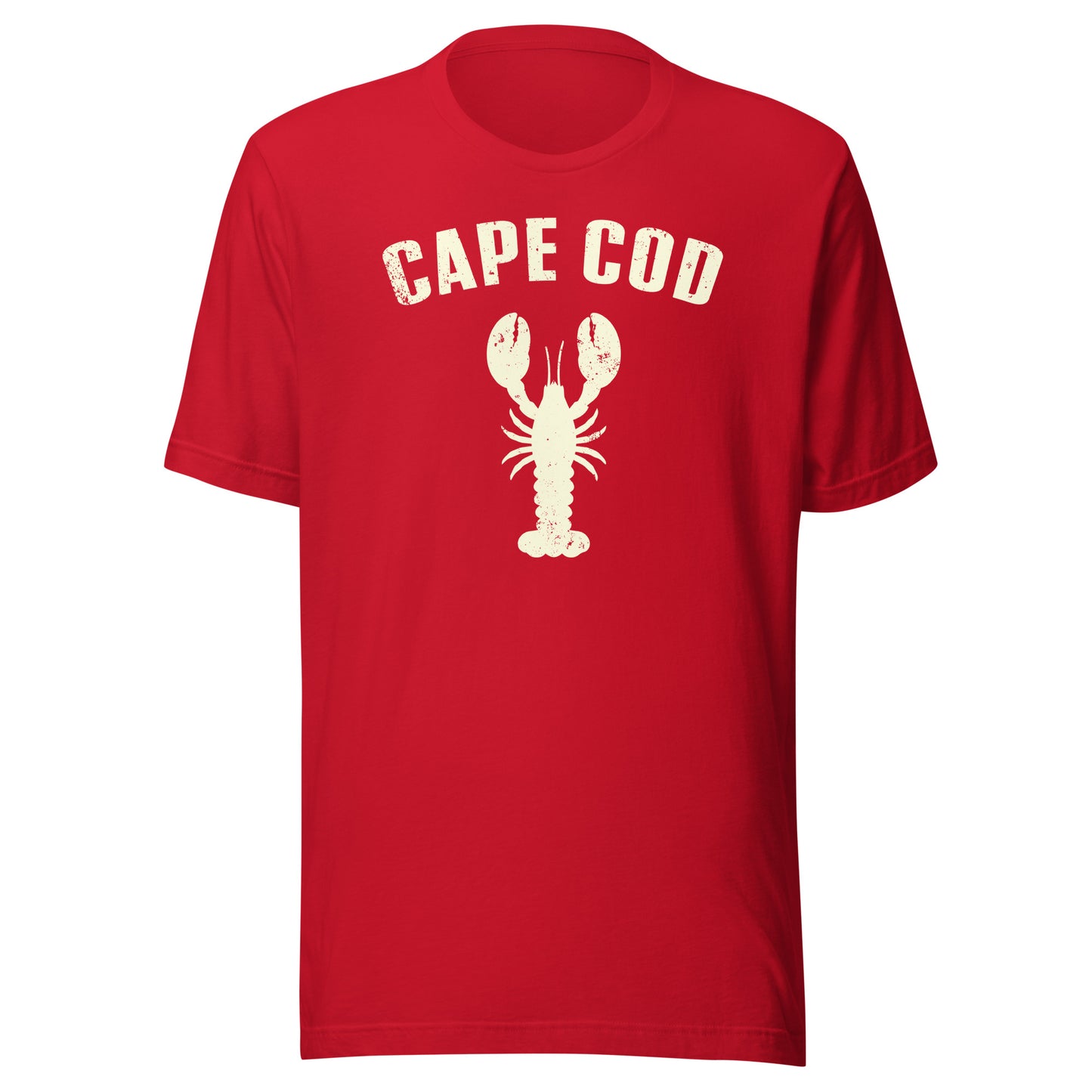 Cape Cod, MA Lobster T-Shirt - Classic Summer Beach Vibe Tee