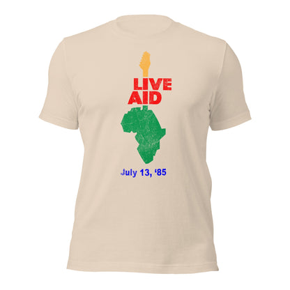 Live Aid Retro 1985 Concert T-Shirt - Men's & Women's Vintage Graphic Tee