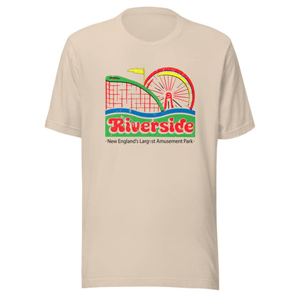 Riverside Amusement Park T Shirt - Agawam, MA | Retro Amusement Park Tee