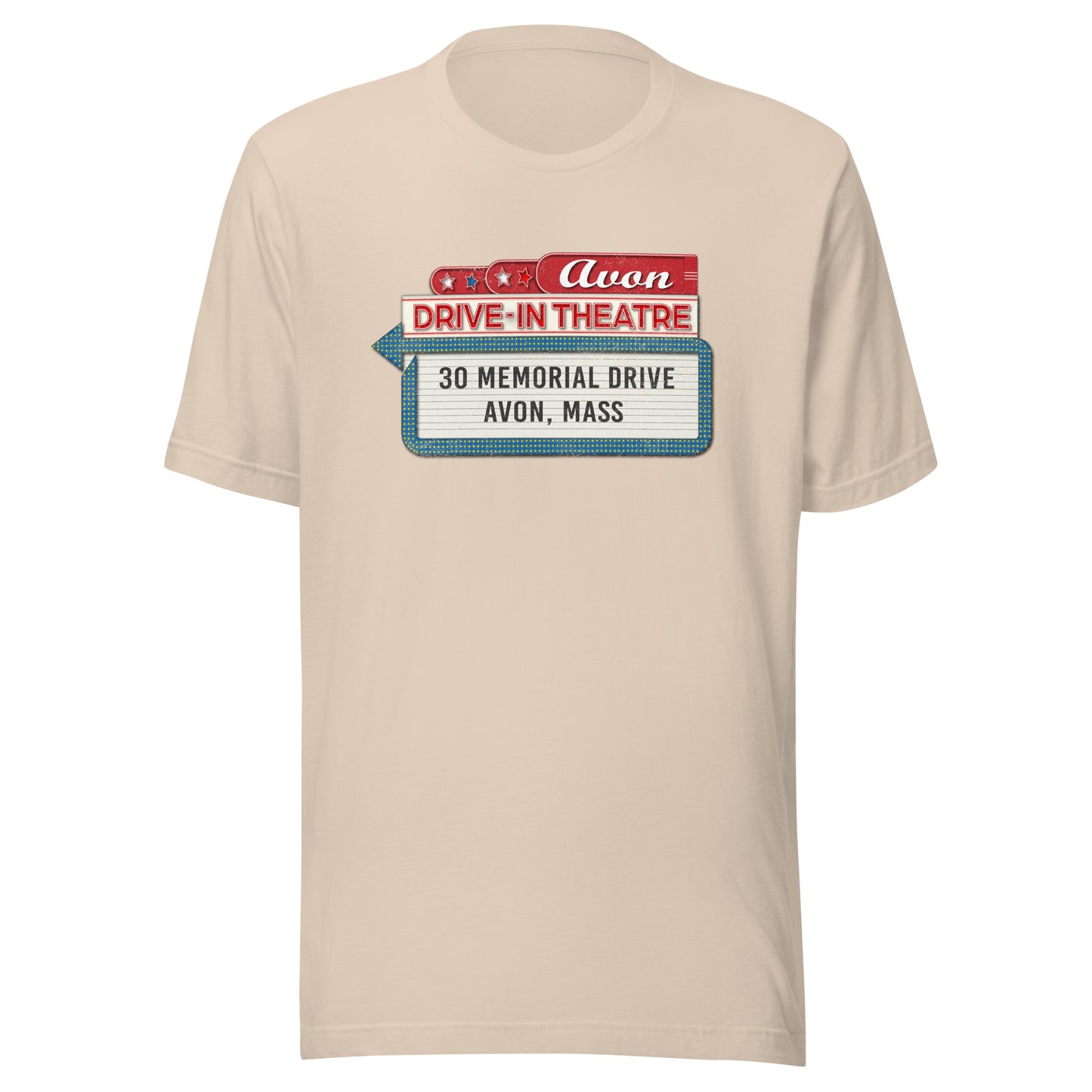 Avon Drive-In Theatre T-Shirt | Retro Massachusetts Drive-In Tee