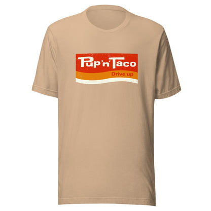 Pup 'n' Taco T-Shirt - Retro 70s Vintage Fast Food Chain Tee