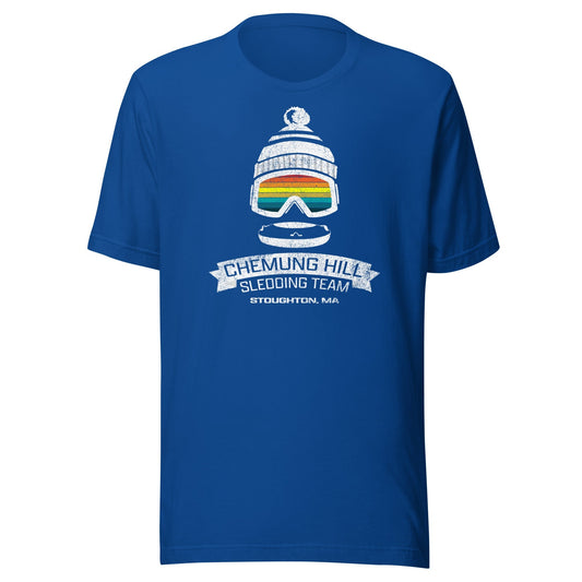 Chemung Hill T Shirt - Stoughton, MA | Sledding Team