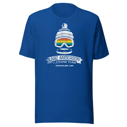 Larz Anderson Sledding T-Shirt - Brookline, MA