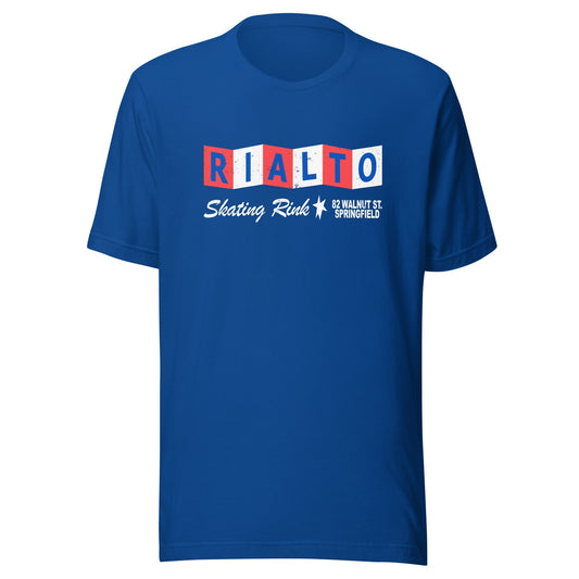 Rialto Skating Rink Retro T-Shirt - Springfield, MA | Vintage Roller Skating Tee