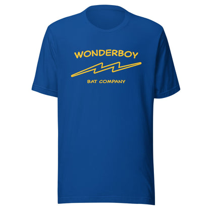 Wonderboy Bat Co T-Shirt - Classic 80s Movie Natural Tee