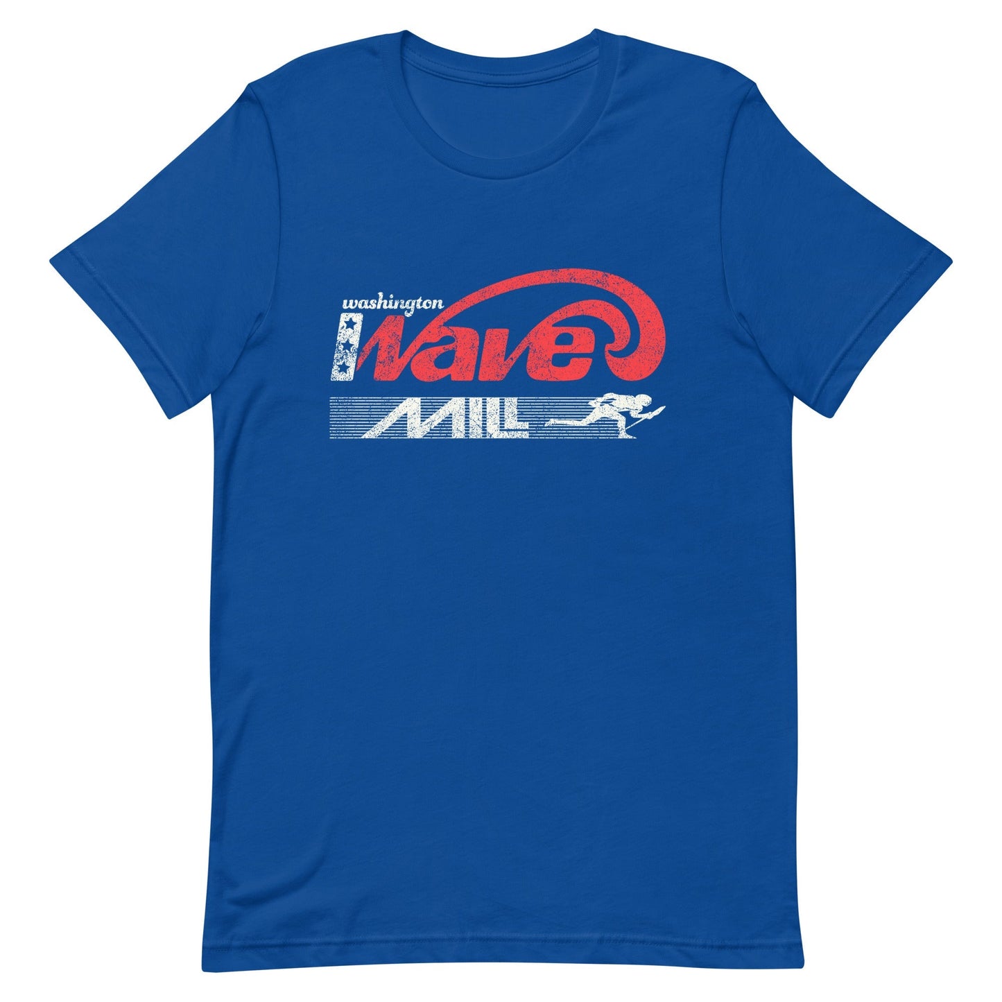 Washington Wave Lacrosse T-Shirt | Retro 80s DC MILL Tee