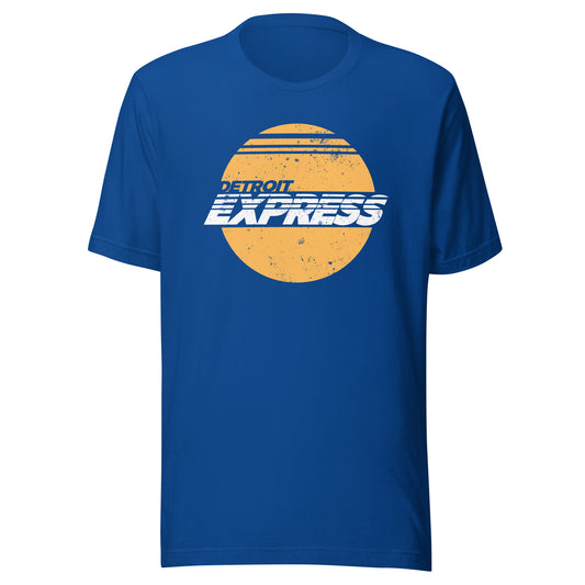 Detroit Express T-Shirt - Retro 70s Pro Soccer NASL Tee