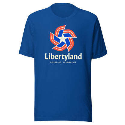 Libertyland T-Shirt - Memphis, TN - Retro 1980s Amusement Park Tee