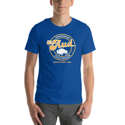 The Aud T-Shirt - Buffalo, NY | Memorial Auditorium Retro Hockey Tee