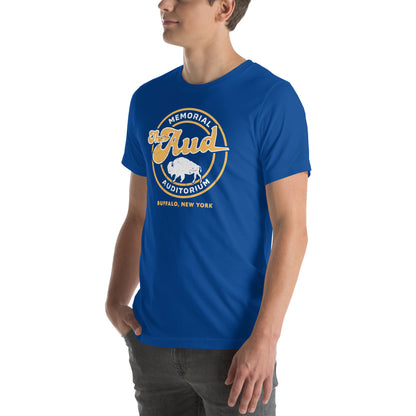 The Aud T-Shirt - Buffalo, NY | Memorial Auditorium Retro Hockey Tee