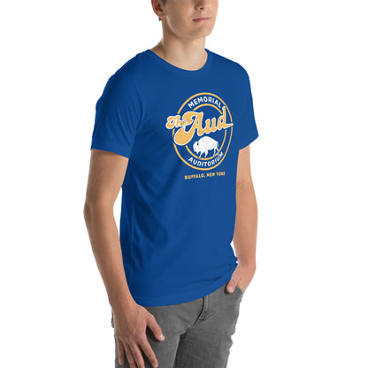 The Aud T-Shirt - Buffalo, NY | Memorial Auditorium Retro Hockey Tee