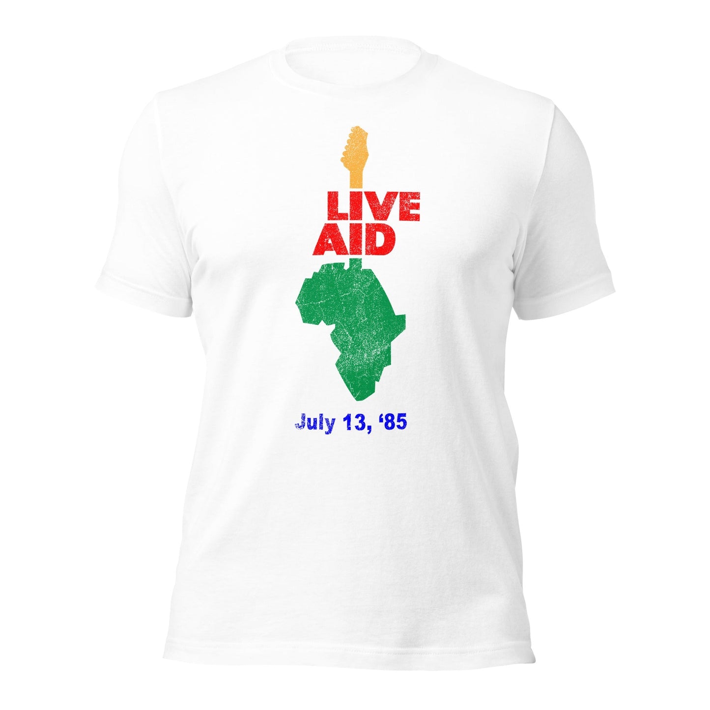 Live Aid Retro 1985 Concert T-Shirt - Men's & Women's Vintage Graphic Tee