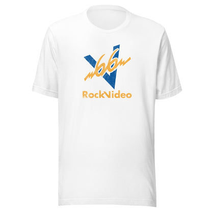 V66 Boston Rock Video Retro 1980s T-Shirt - Vintage Mens & Womens Old School Music Tee