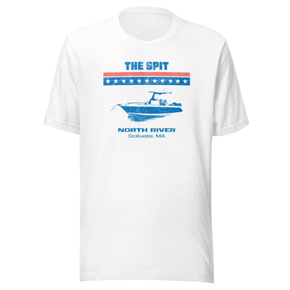 "The Spit" North River T Shirt - Scituate, MA | Mens & Womens Patriotic Summer Tee