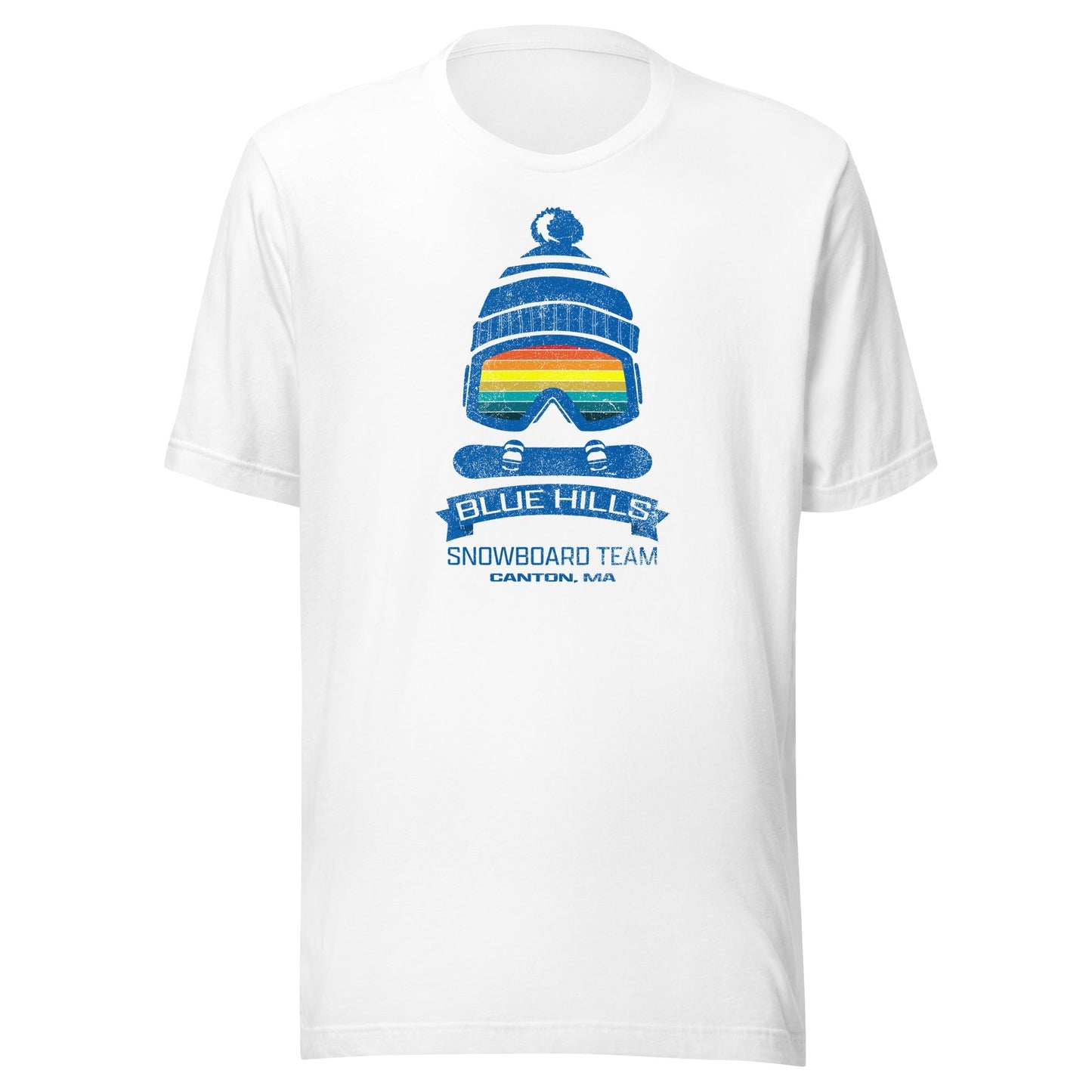 Blue Hills Snowboard Team T Shirt - Canton, MA | Mens & Womens Winter Tee