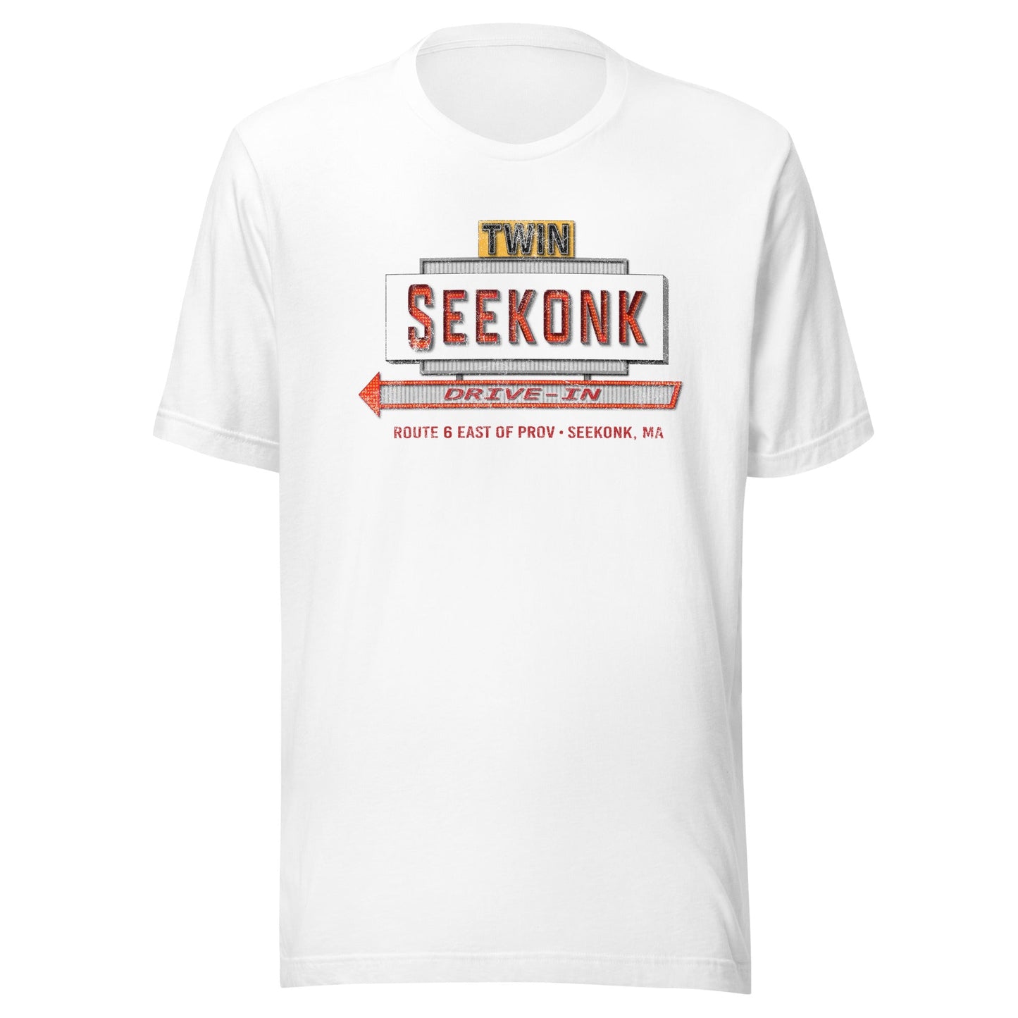 Seekonk Twin Drive In T Shirt - Seekonk, MA | Retro Drive In Tee