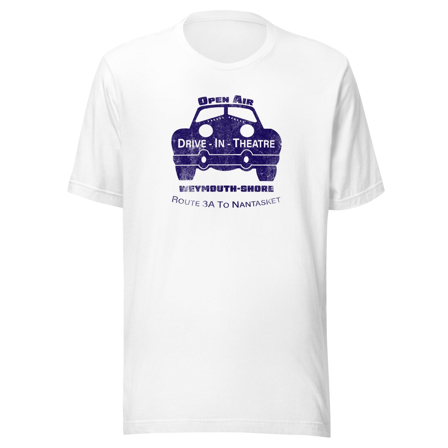 Weymouth Drive-In T Shirt - Weymouth, MA | Retro Drive In Old School Tee