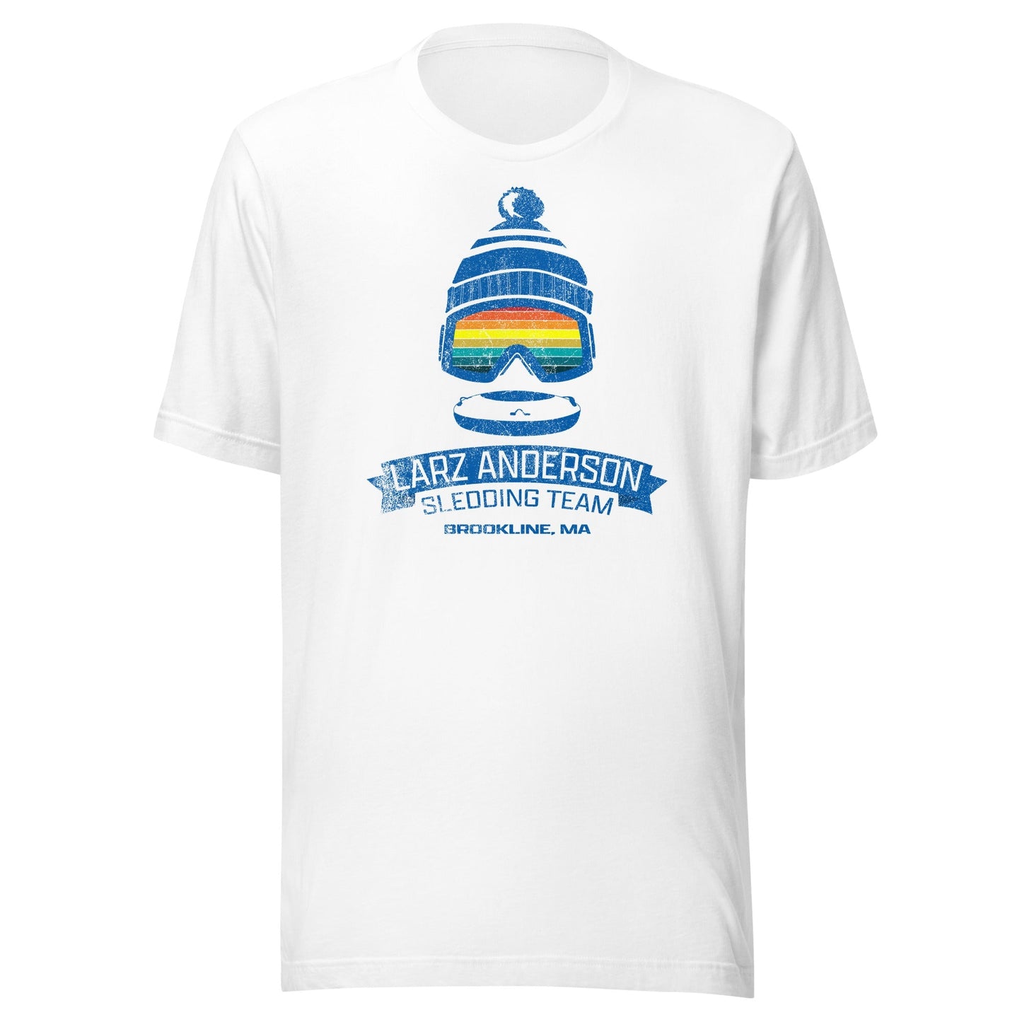 Larz Anderson Sledding T-Shirt - Brookline, MA