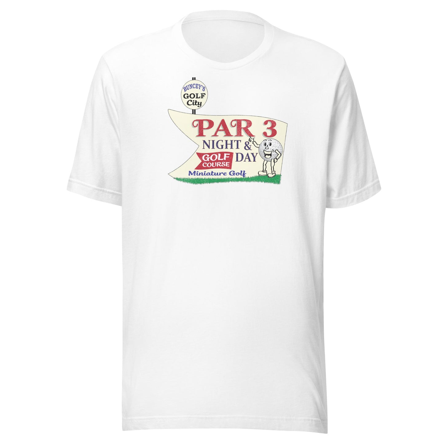 Buncey's Golf City Par 3 T-Shirt - West Bridgewater, MA | Retro Vintage Tee