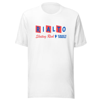 Rialto Skating Rink Retro T-Shirt - Springfield, MA | Vintage Roller Skating Tee