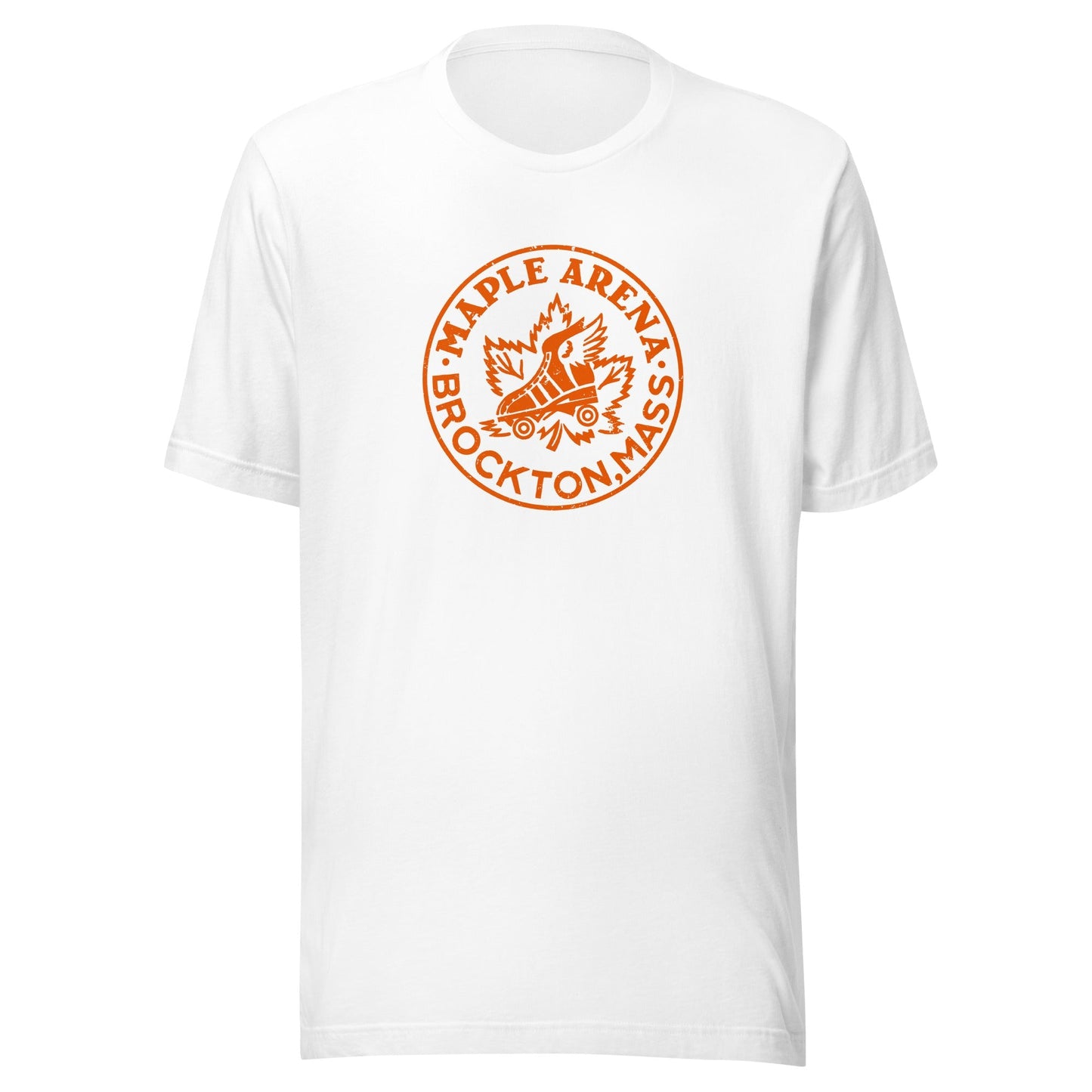 Maple Arena T-Shirt - Brockton, MA | Retro Roller Skating Rink Vintage Graphic Tee