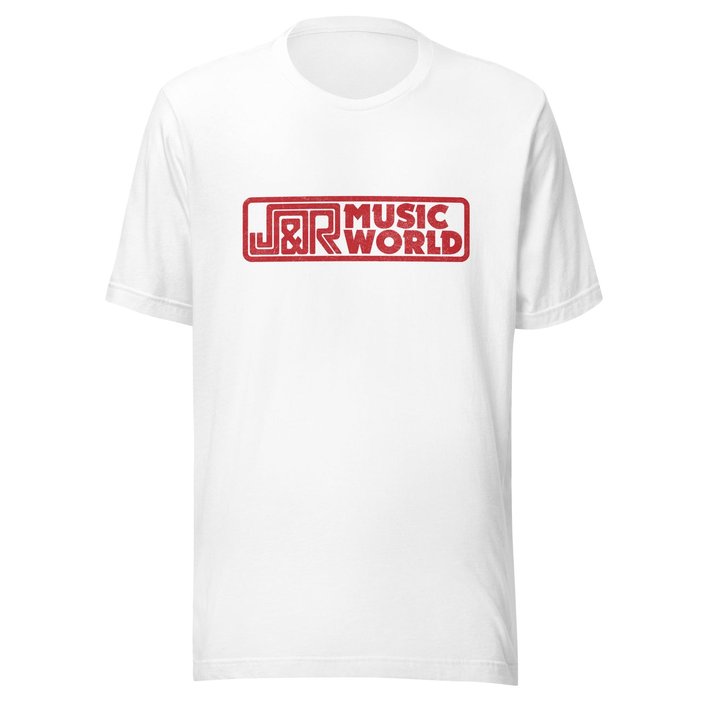 J&R Music World T-Shirt | Old School NYC Record Store Throwback Tee