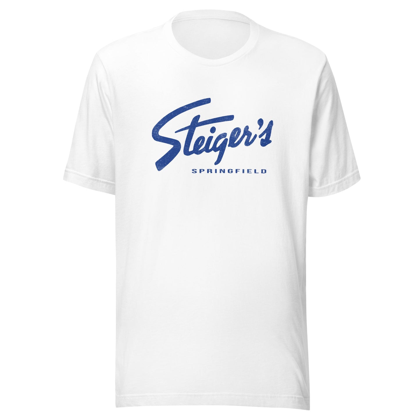 Steiger's T-Shirt - Springfield, MA | Retro Mass Department Store Tee