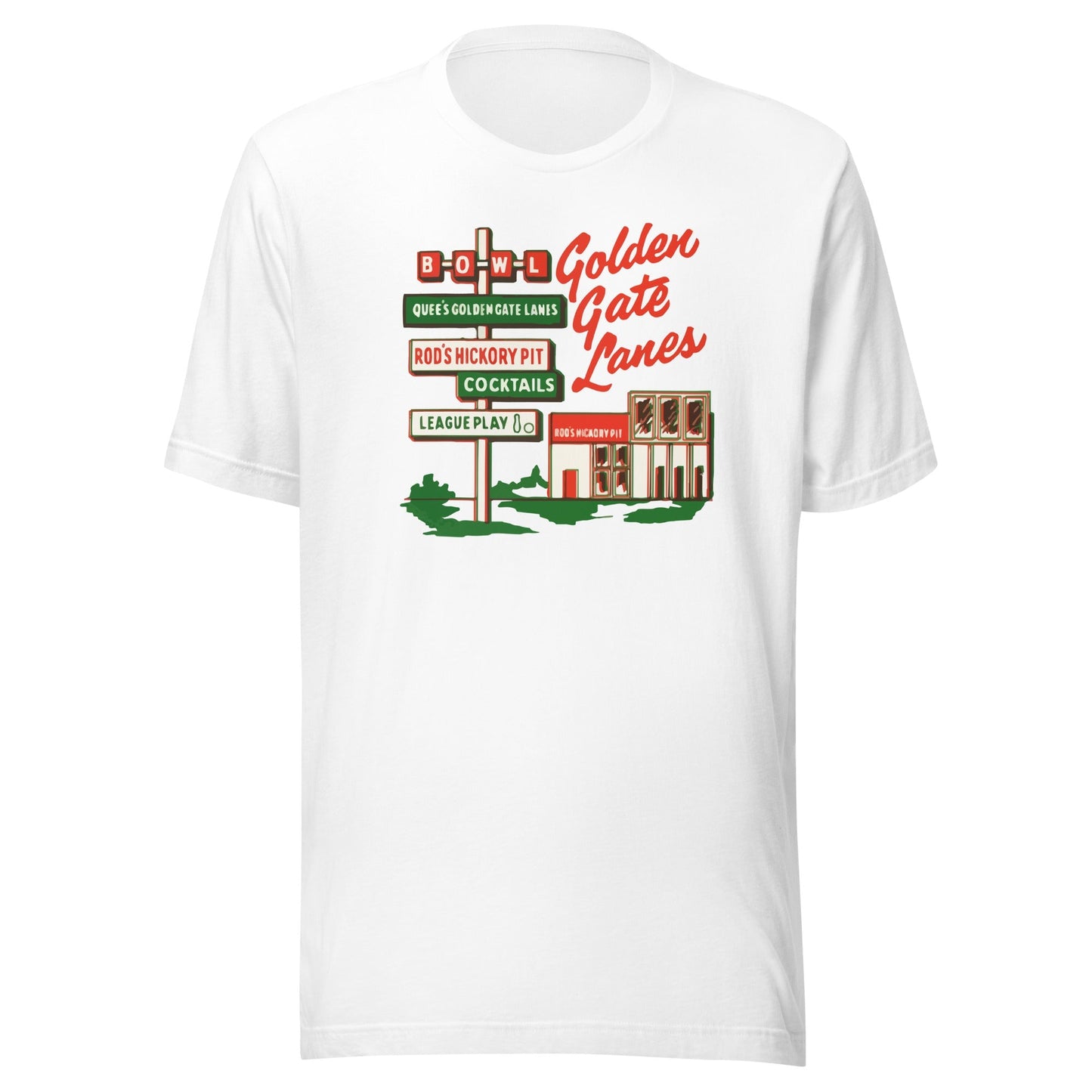 Golden Gate Lanes T-Shirt - San Francisco, CA | Retro Bowling Alley Tee