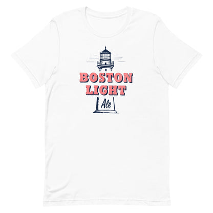 Boston Light Ale T-Shirt - Old School Boston Beer Brewery Lighthouse Tee