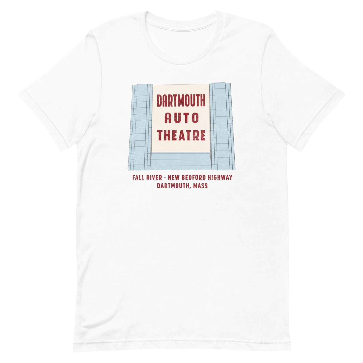 Dartmouth Auto Theatre Retro Drive-In T-Shirt - Dartmouth, MA