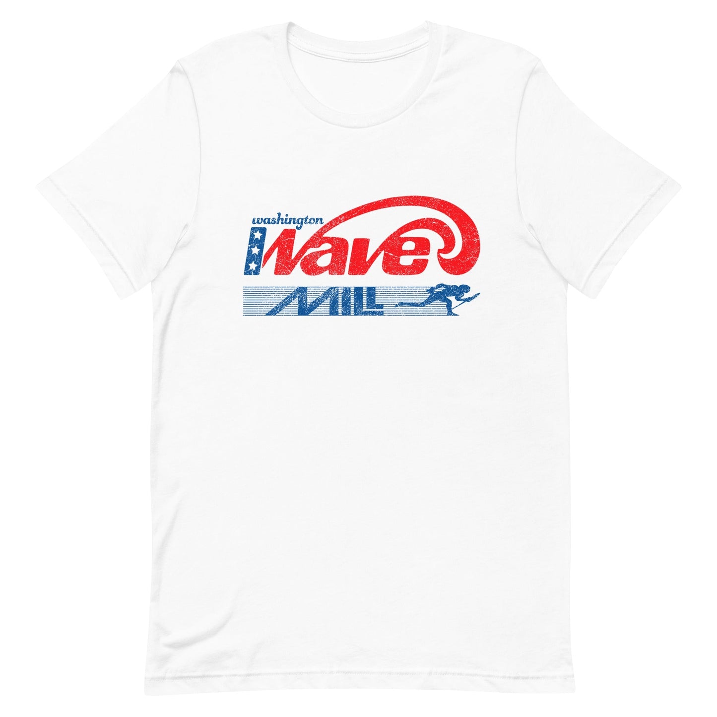 Washington Wave Lacrosse T-Shirt | Retro 80s DC MILL Tee