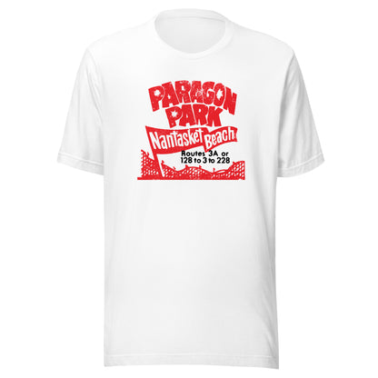 Paragon Park Retro Amusement Park T Shirt - Nantasket Beach, Hull, MA