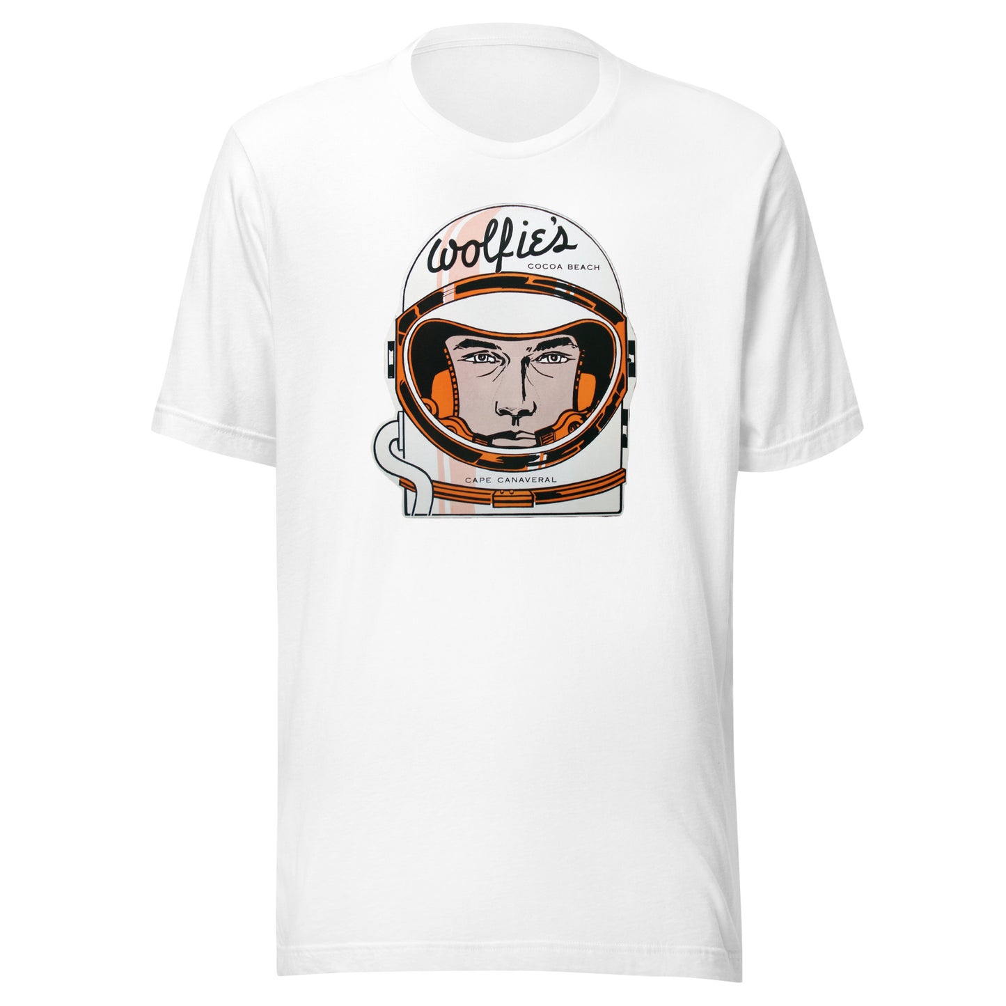 Wolfie's T-Shirt - Cocoa Beach, FL | Retro 60s Apollo/Mercury Astronaut Tee