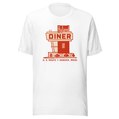 Hyland Diner T-Shirt - Danvers, MA | Retro Route 1 Roadside Diner Tee